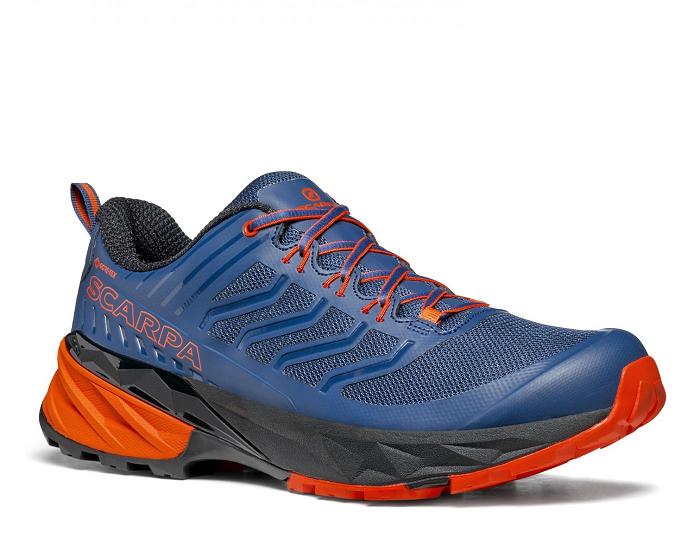 Scarpa Rush Gtx Férfi Túrabakancs Kék Narancssárga HT2953476